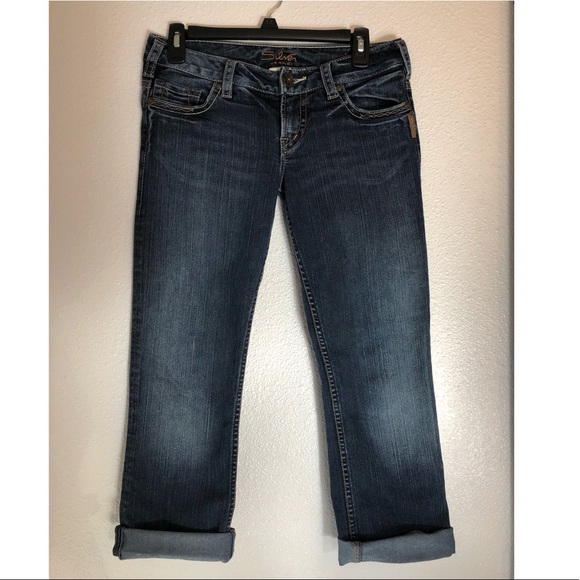 size 28 silver jeans